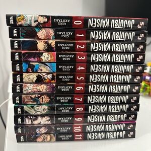 Jujutsu Kaisen Manga Volumes 0-11